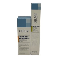 OBAGI Clinical VITAMIN C EYE Brightener & OBAGI KINETIN+Hydrating Eye Cream SET
