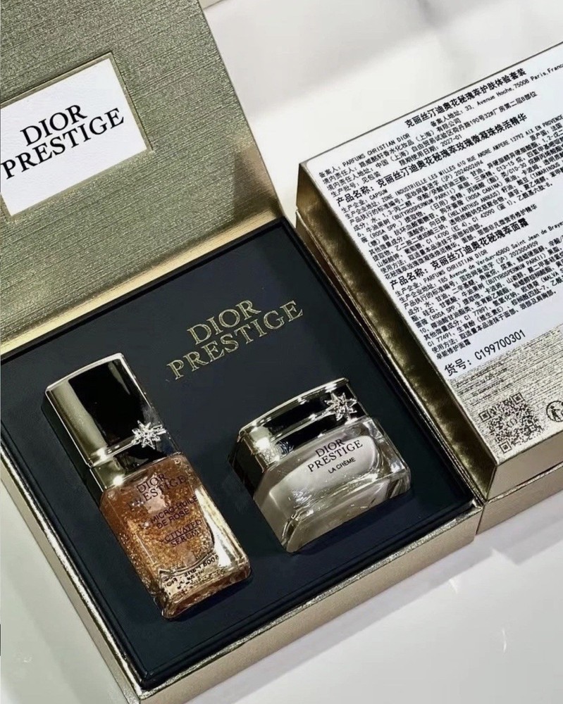 [AU STOCK] DIOR PRESTIGE Skincare Gift Set Serum Cream – 2 PIECE SET MINI SIZE