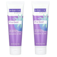 Emerita Pro-Gest Balancing Cream Fragrance Free 4 oz Each (Pack of 2)