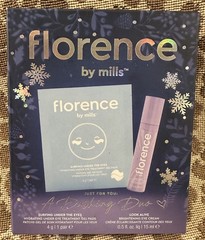 Florence by Mills ‘A Dashing Duo’~Under Eye Gel Pads & Brightening Eye Cream~NIB
