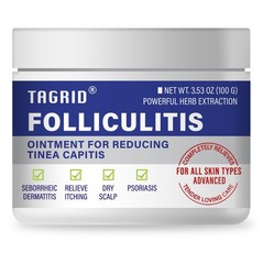 TAGRID Folliculitis Cream, Ingrown Hair, Soothing Scalp, Face & Body Cream – Hyd