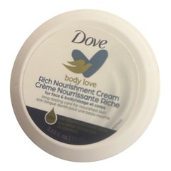 Dove Body Love Rich Nourishment Shea Butter Moisturizer Cream 2.53 fl oz