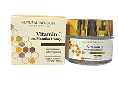 Natural Infusion Vitamin C Manuka Honey Face Cream 3.52oz 🍯✨