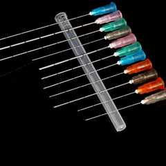 Home Use Micro Cannula Pins Blunt Tip for Filler 18-30G 25/38/50/70/MM 10/50Pcs