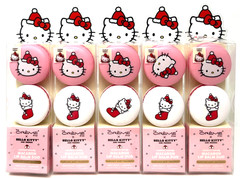 (5) The Creme Shop x Hello Kitty Macaron Lip Balm Duo NIP Mixed Berry Icing Cake