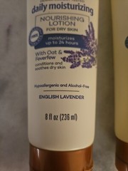 Lot Of (2) 8oz Yardley London Moisturizing Lotion Oat Feverfew English Lavender