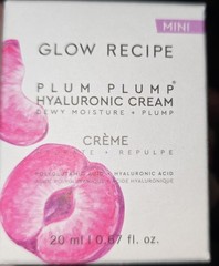 Glow Recipe Mini Plum Plump Hyaluronic Cream 20ml / 0.67 fl oz PACKAGING VARIES