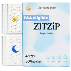 504 Count Hydrocolloid Pimple Patches, FSA Eligible Acne Patches for Face, 252Ct