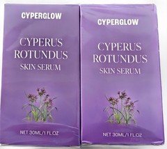 2 Pack CyperGlow Cyperus Rotundus Skin Serum 30ml Hair Removal Inhibitor Oil