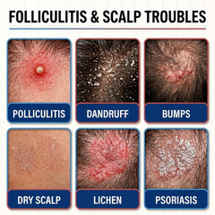 Folliculitis Treatment Cream with 5% Benzoyl Peroxide & Tea Tree Oil, Fast Actin