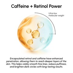 MAREE Under Eye Balm Stick Hydrating – Retinol Caffeine Under Eye Brightener S