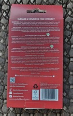Que Bella Cleanse & Nourish Face Mask Set Multicolor Cruelty Free – (Pack of 3)