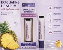 B.pure Exfoliating Lip Serum With Hyaluronic Acid~Vitamin E~Pineapple Extract