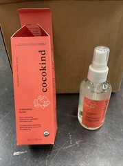 Lot of 3 cocokind Organic Rosewater Facial Toner 4 fl.oz Each Made in USA