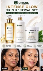Skin brightening set. For Clarifying, anti-aging, moisturizing, and unifying