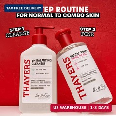 THAYERS Alcohol-Free Rose Petal Witch Hazel Facial Toner for Glowing Skin, Sooth