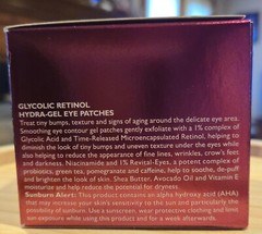 Peter Thomas Roth Even Smoother Glycolic Retinol Hydra-Gel Eye Patches 60 Ct NIB