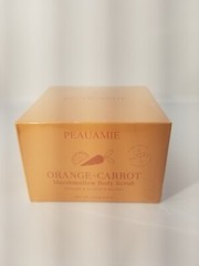 Peauamie Orange+Carrot Marshmallow Body Scrub 8.8 oz. New Sealed