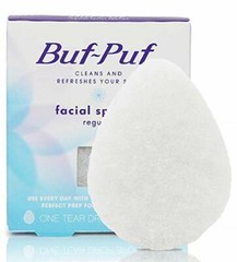 Buf-Puf Regular Facial Sponge Dermatologist Developed Remove Dirt Blackheads 1pc