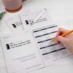 [Neriah] Skincare Lifting Routine Planner N02 English Version