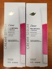2 Pack: Dove Cream Serum Pro-Retinol + Firming Body Lotion 8oz ea (1461)-R4P7