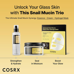 Snail Mucin 96% Repairing Serum, Hydrating Serum for Face with Snail Secretion F