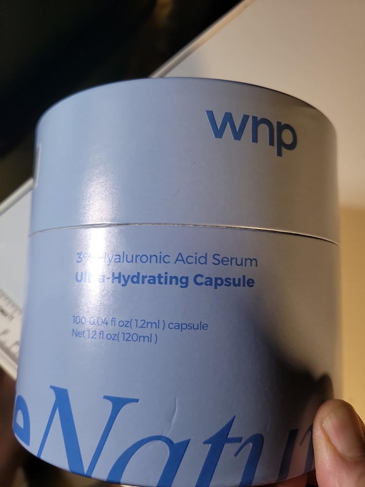 WNP 3% Hyaluronic Acid Serum Ultra-Hydrating 100 Capsule – NEW SEALED