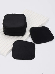 10PCS Super Soft Reusable Makeup Remover Pads – Crystal Square Cleansing Set