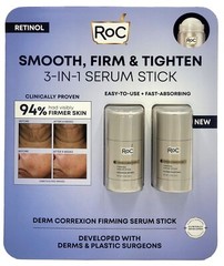 RoC Derm Correxion firming 3 in 1 serum stick 1.0 oz, 2 pack