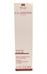 Clarins Total Eye Smooth Firming Wrinkle Smoothing Eye Balm Travel Size 7ml