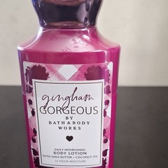 Bath & Body Works Gingham Gorgeous Body Lotion Shea Butter Coconut Oil 8 fl oz