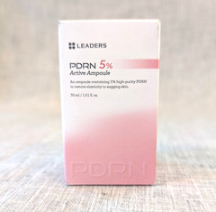 LEADERS PDRN 5% Active Ampoule, AntiAging Korean Beauty, NEW Sealed Exp: 7/15/28