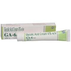GA-6 Glycolic Acid Cream 30gm for all Skin Types with long expiry & free ship