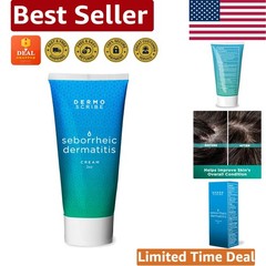 Hydrating & Fragrance-Free Eczema Cream for Itchy Skin – 2 oz Tube, Fast Relief
