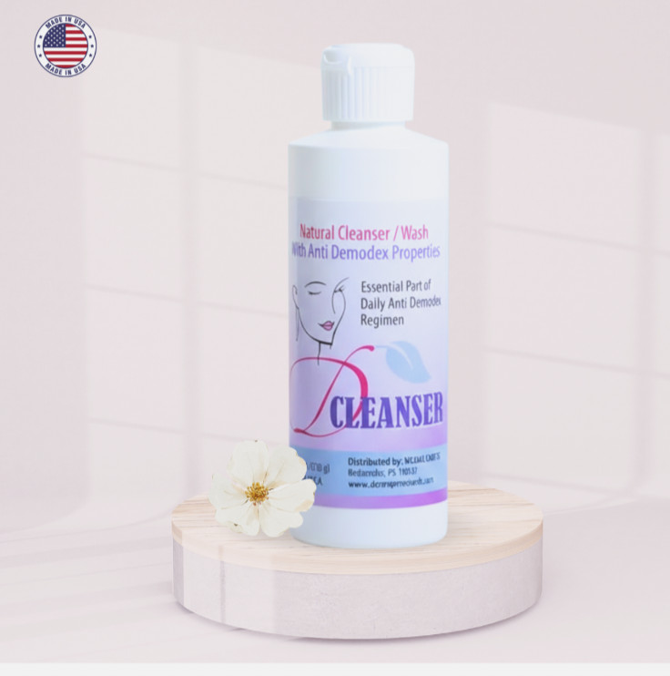Demodex Eyelid & Lash Cleanser – Tea Tree Oil Face Wash for Blepharitis, Mites &