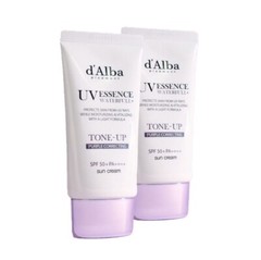 d&rsquo;Alba dAlba Waterfull UV Essence Tone-Up Sun Cream 50mL + 50mL set Purple