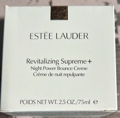 New Estee Lauder Revitalizing Supreme+ Night Power Bounce Creme 2.5 oz 75 ml