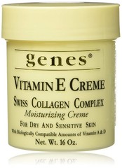 Vitamin E Creme Swiss Collagen Complex Moisturizing for Dry and Sensitive Skin