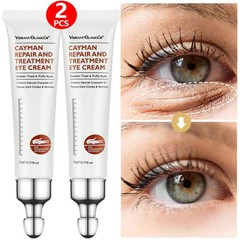 2PCS Instant Remove Dark Circles Wrinkles Face Lines Puffy Eyes Under Eye Cream