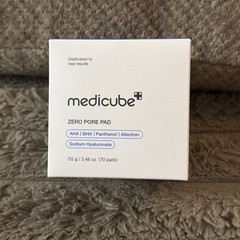 Medicube Zero Pore Pad New AHA BHA 155g 5.46 oz (70 Pads) New Sealed