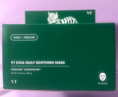 VT CICA Daily Soothing Mask Cica x Hyalon Sheet Mask 30 Sheets 12.34 oz