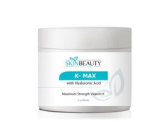 K-Max with Hyaluronic Acid All Natural Maximum Strength Vitamin K Cream