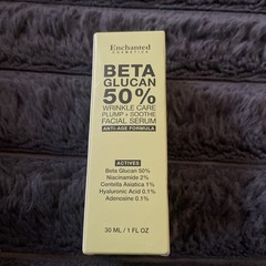 50% Beta Glucan Anti-Aging, Plumping Serum Enchanted Cosmetics