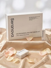 Seranova Microneedling Infusion Kit Serum for Face Anti-Aging Wrinkles Lines New