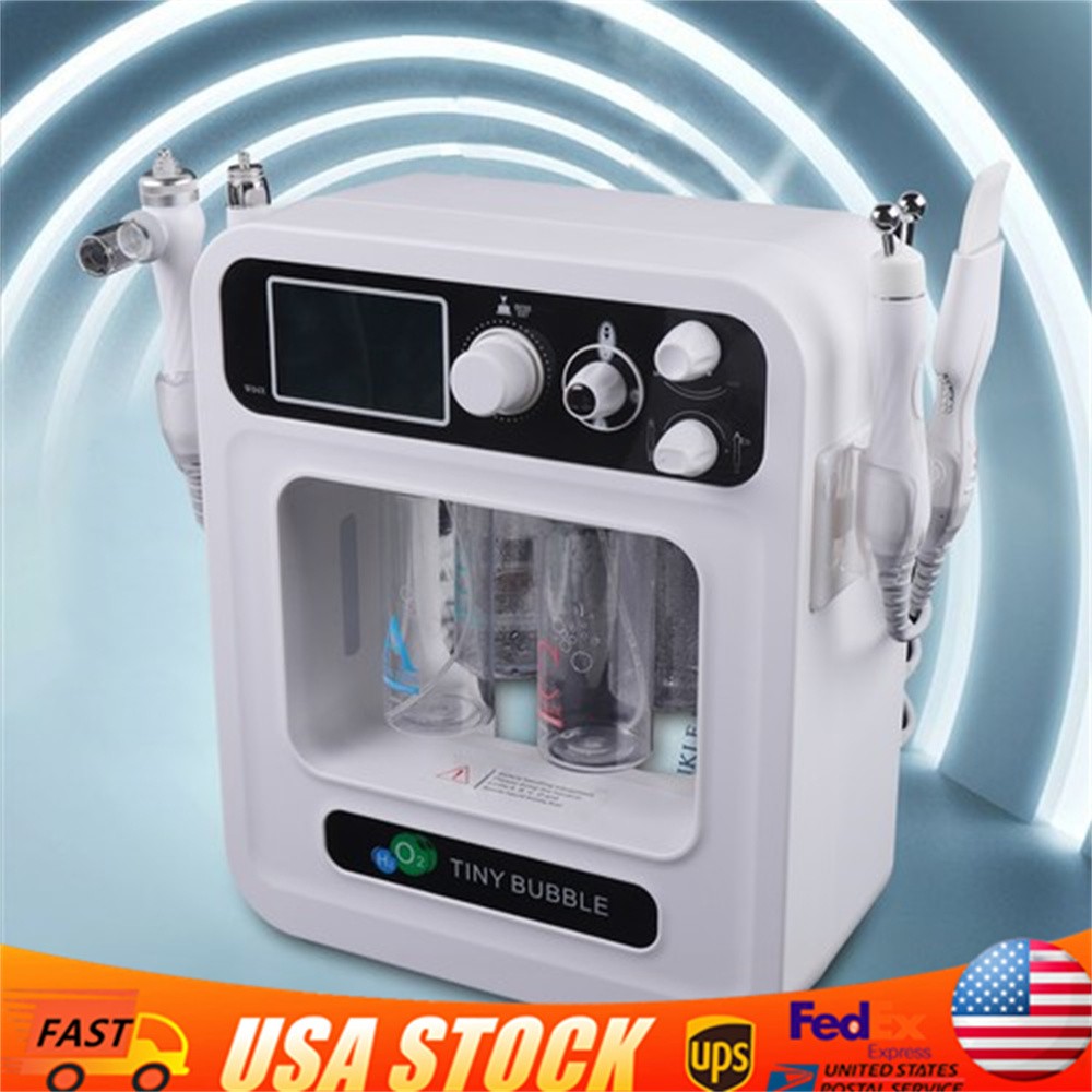 4in1 Hydra Hydro Machine Pro Water Dermabrasion Deep Facial Beauty Home Face Spa