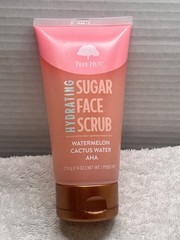 Tree Hut Hydrating Sugar Face Scrub Watermelon Cactus Water Aha 7.4Ozs New