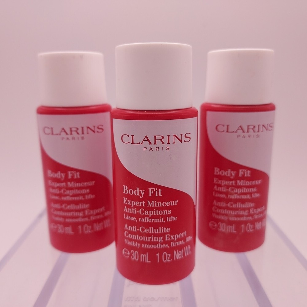 LOT OF 3 Clarins Body Fit Anti Cellulite Contouring Expert 1oz ea