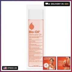 Skincare Body Oil Serum, Face and Body Moisturizer with Vitamin E & A, for Scars