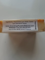 Grandma&rsquo;s Pure & Natural Oily Skin Acne Bar, 4 oz Lot of 2 READ