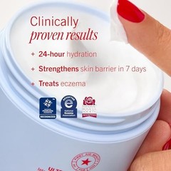 Face Moisturizer Cream Intense Hydration Colloidal Oatmeal Fragrance Free Dry